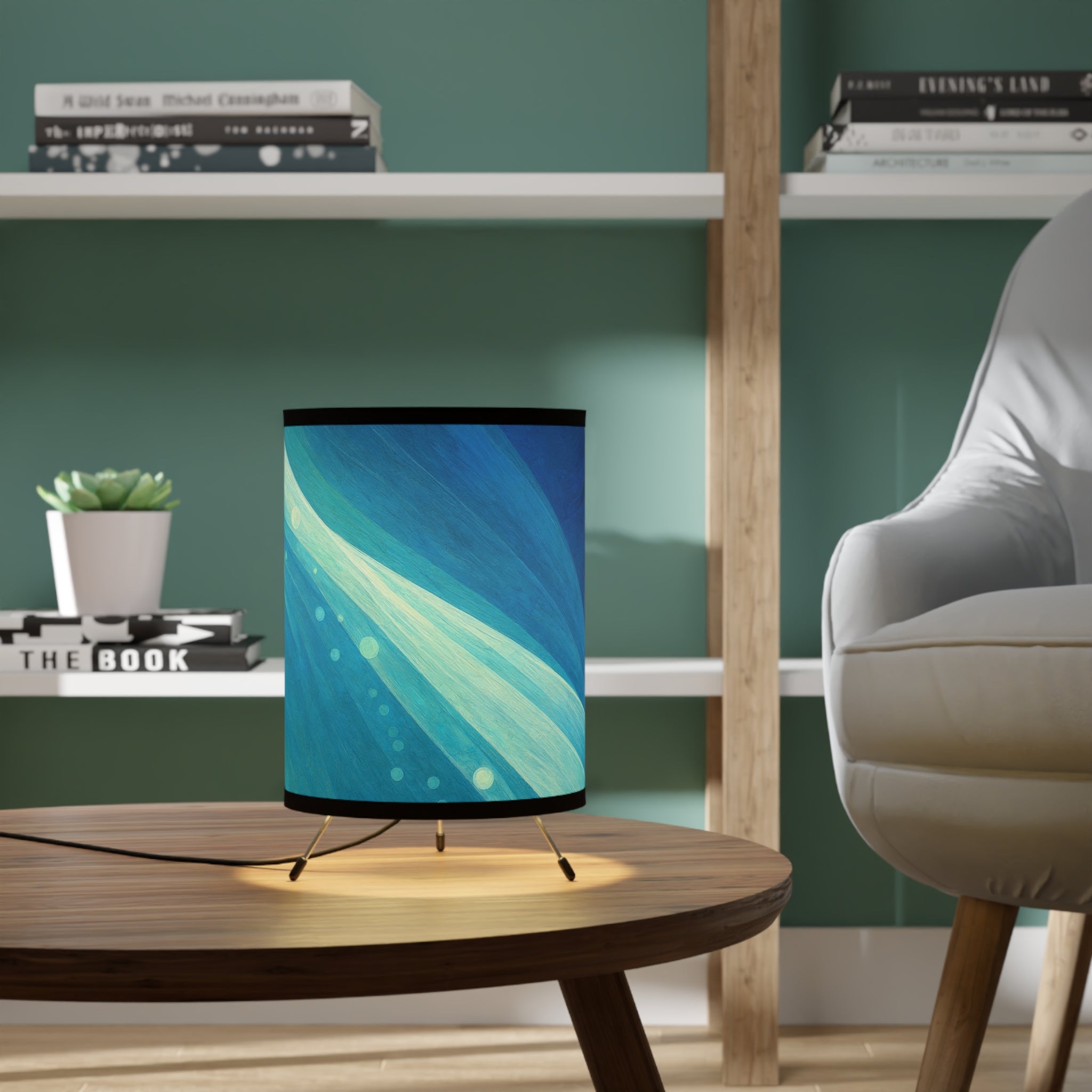 GeoGlow™ Abstract Blue