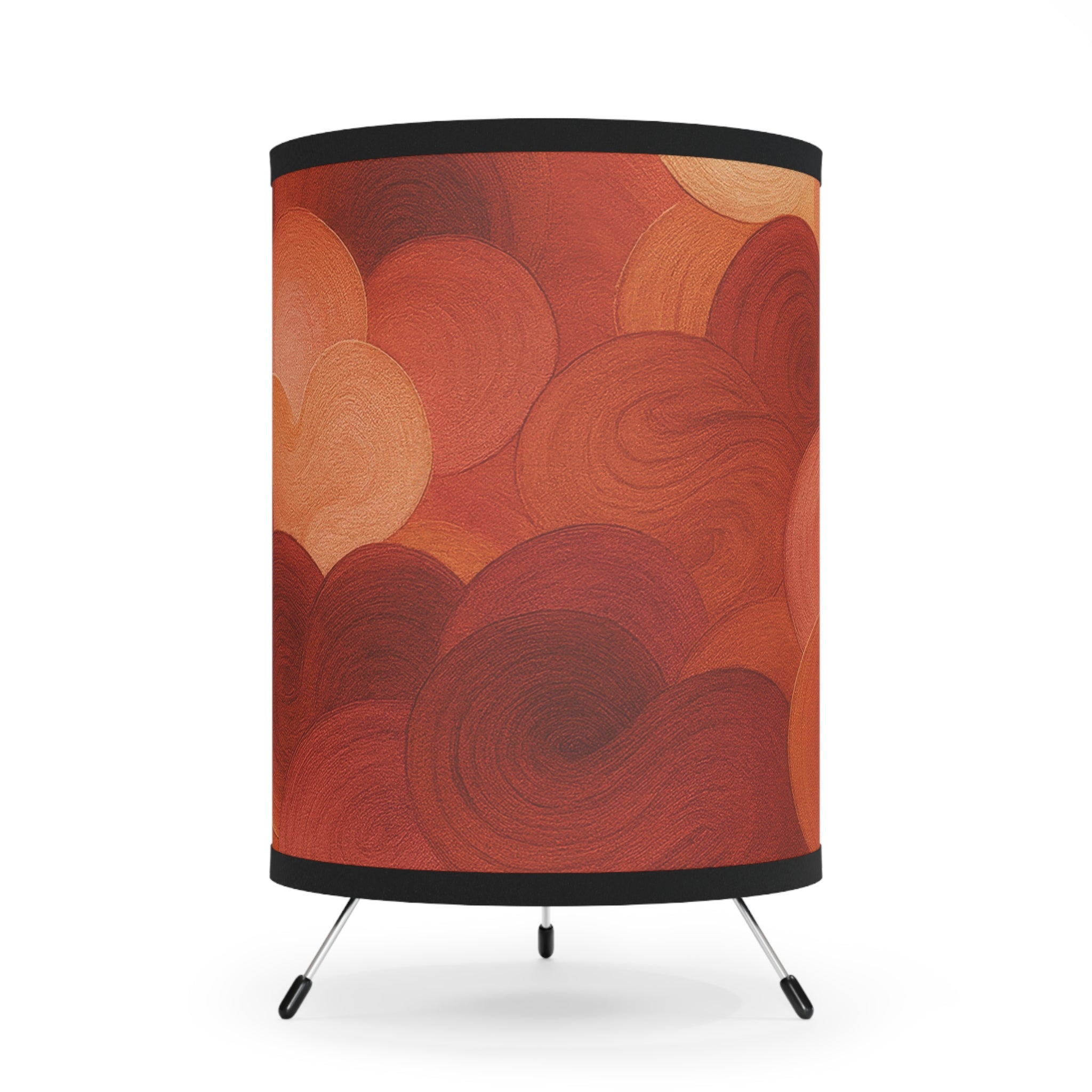 GeoGlow™ Table Lamp – modern abstract table lamp with minimalist tripod base
