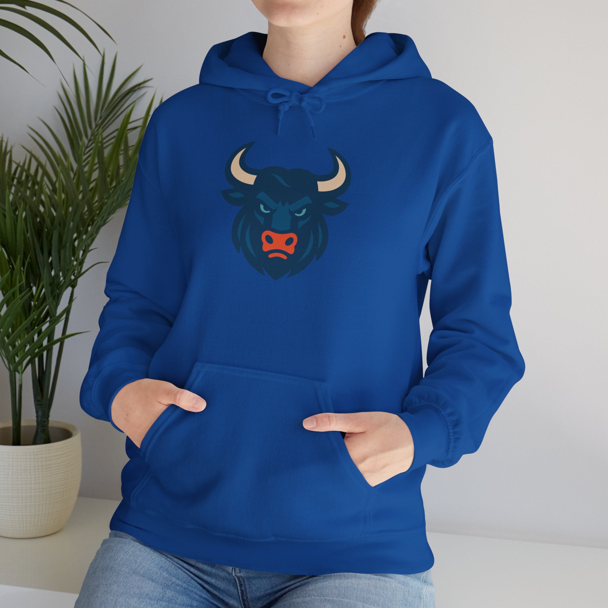 Bull Emblem Hoodie