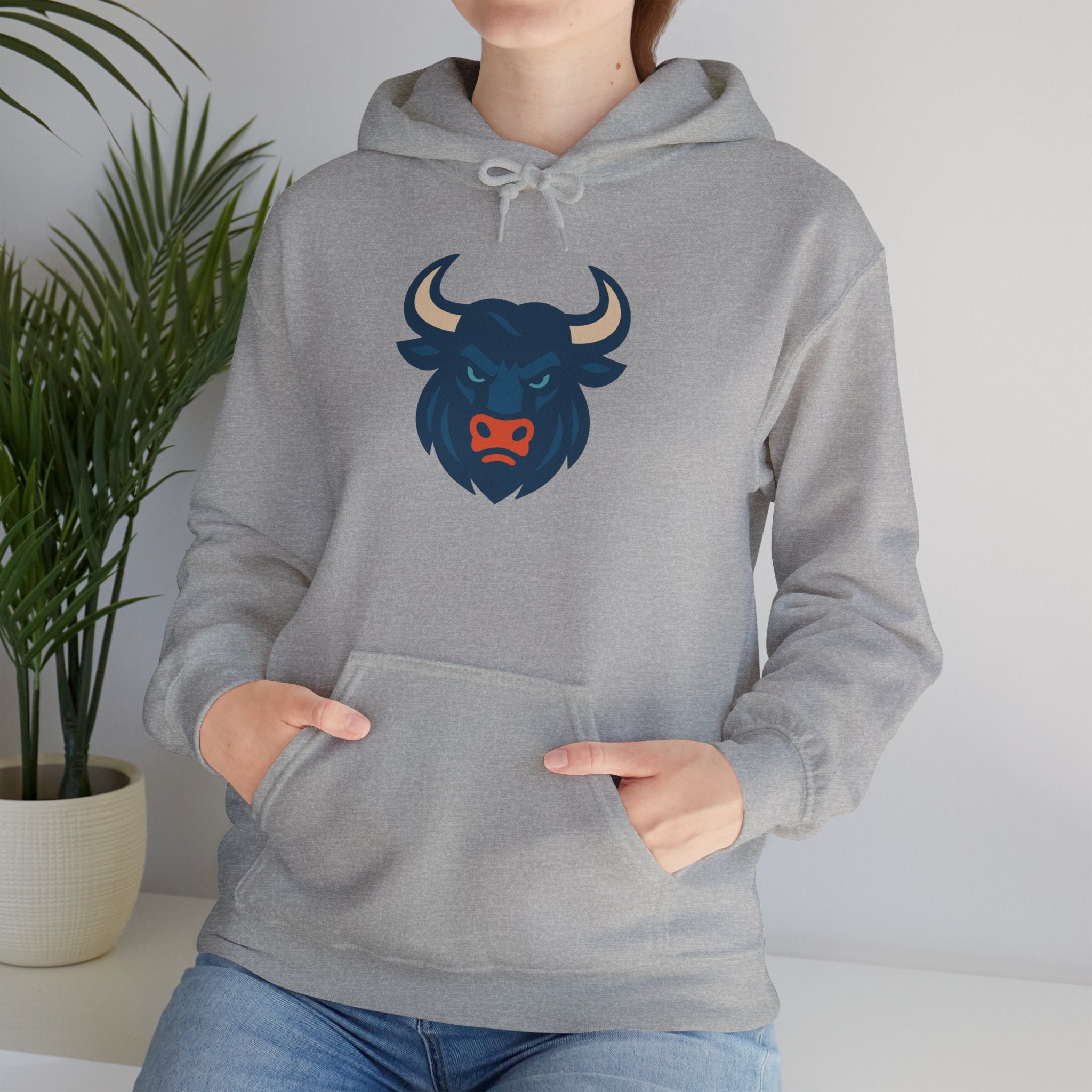 Bull Emblem Hoodie