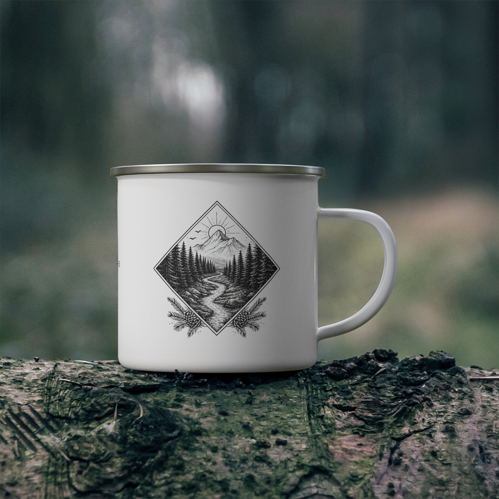 Enamel Camping Mug