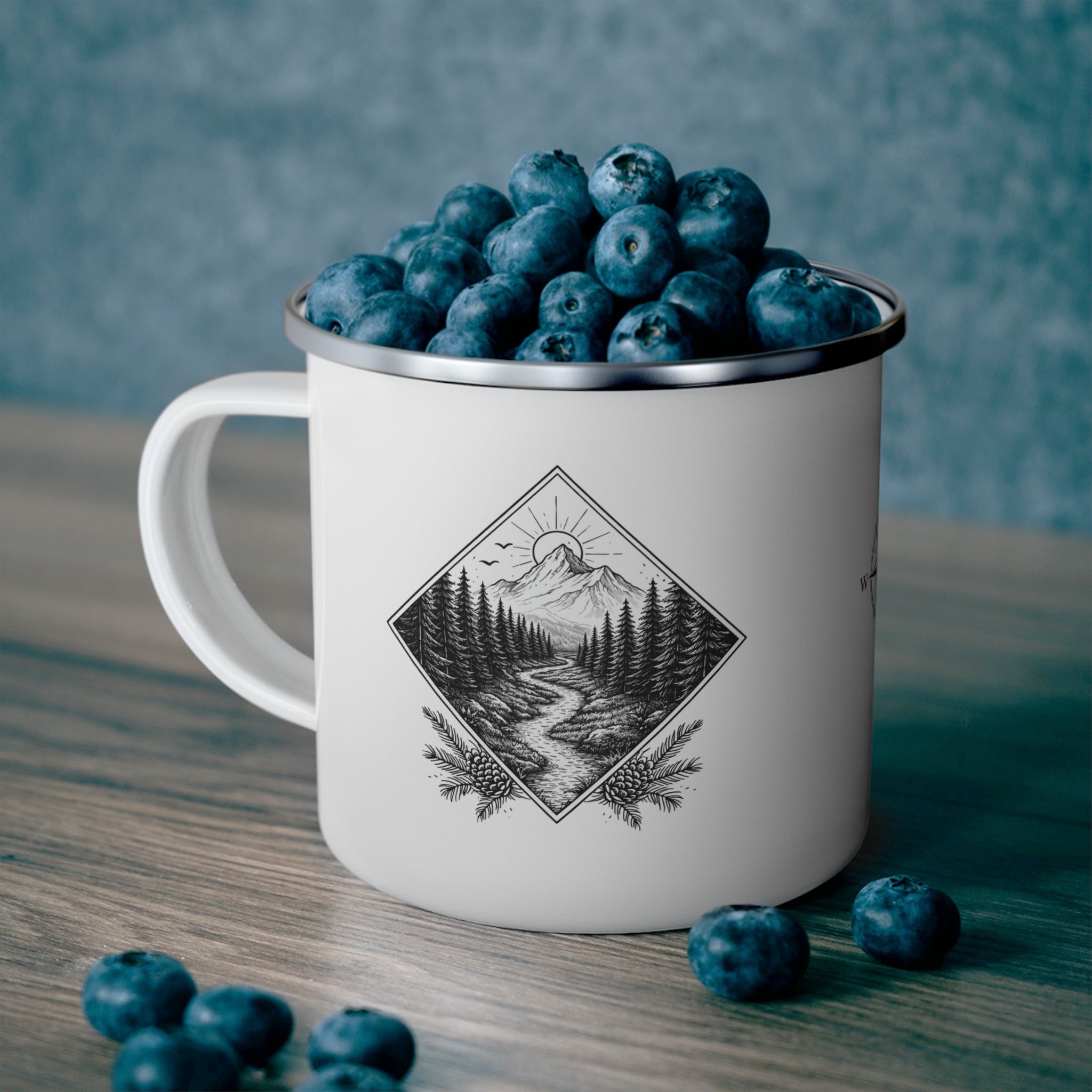 Enamel Camping Mug