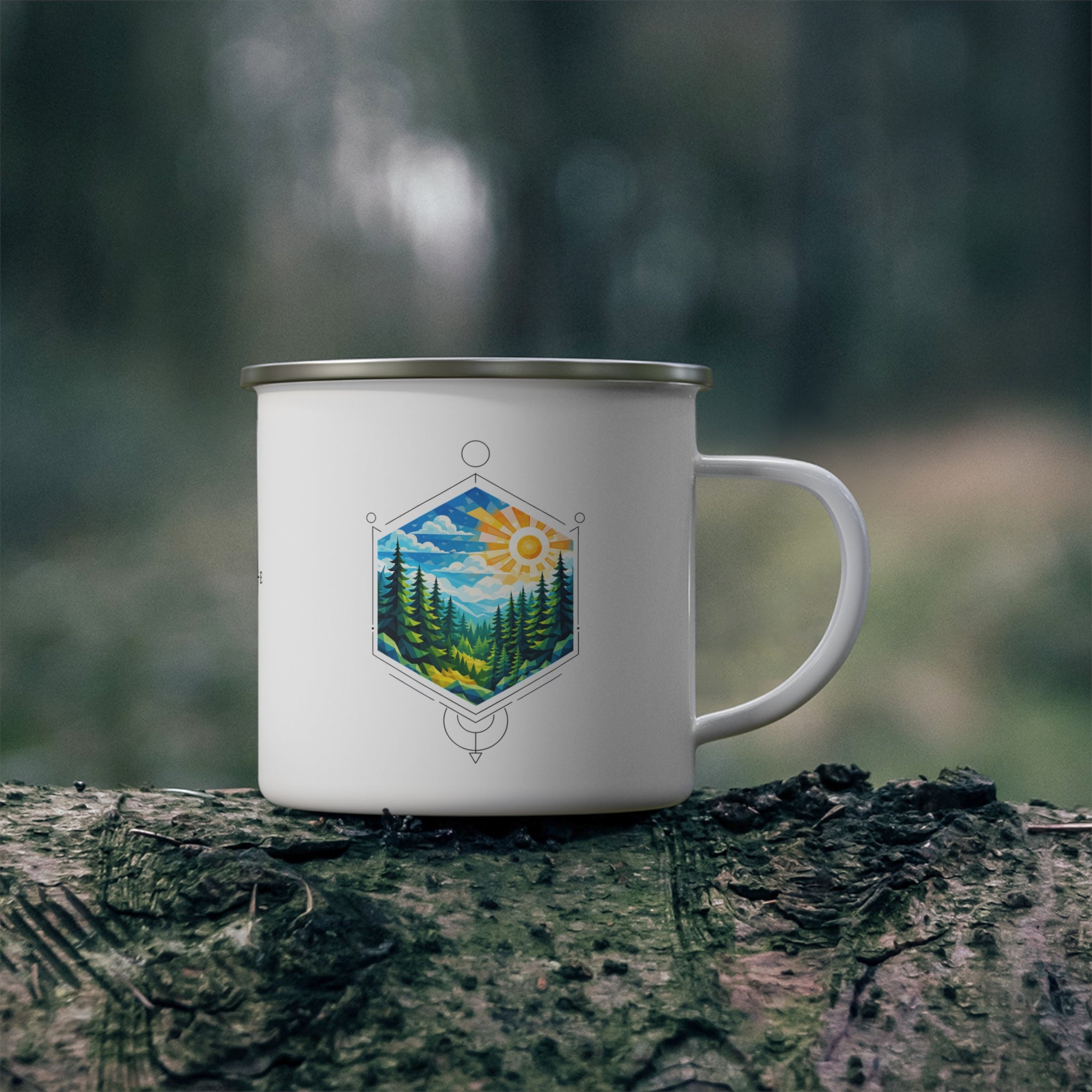 Enamel Camping Mug