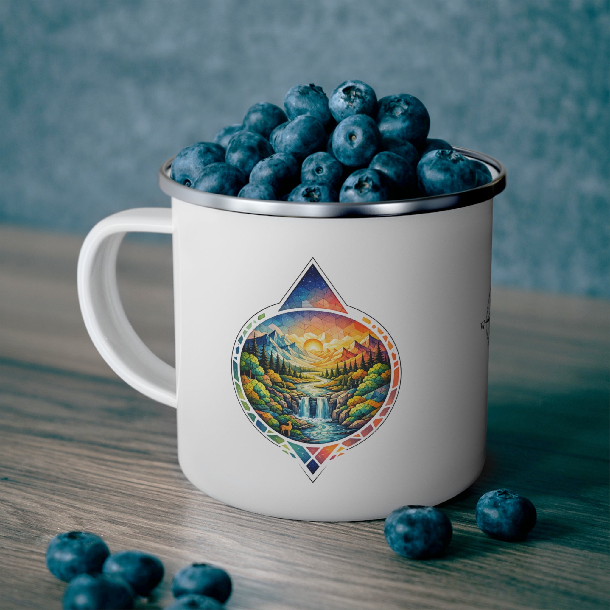 Enamel Camping Mug