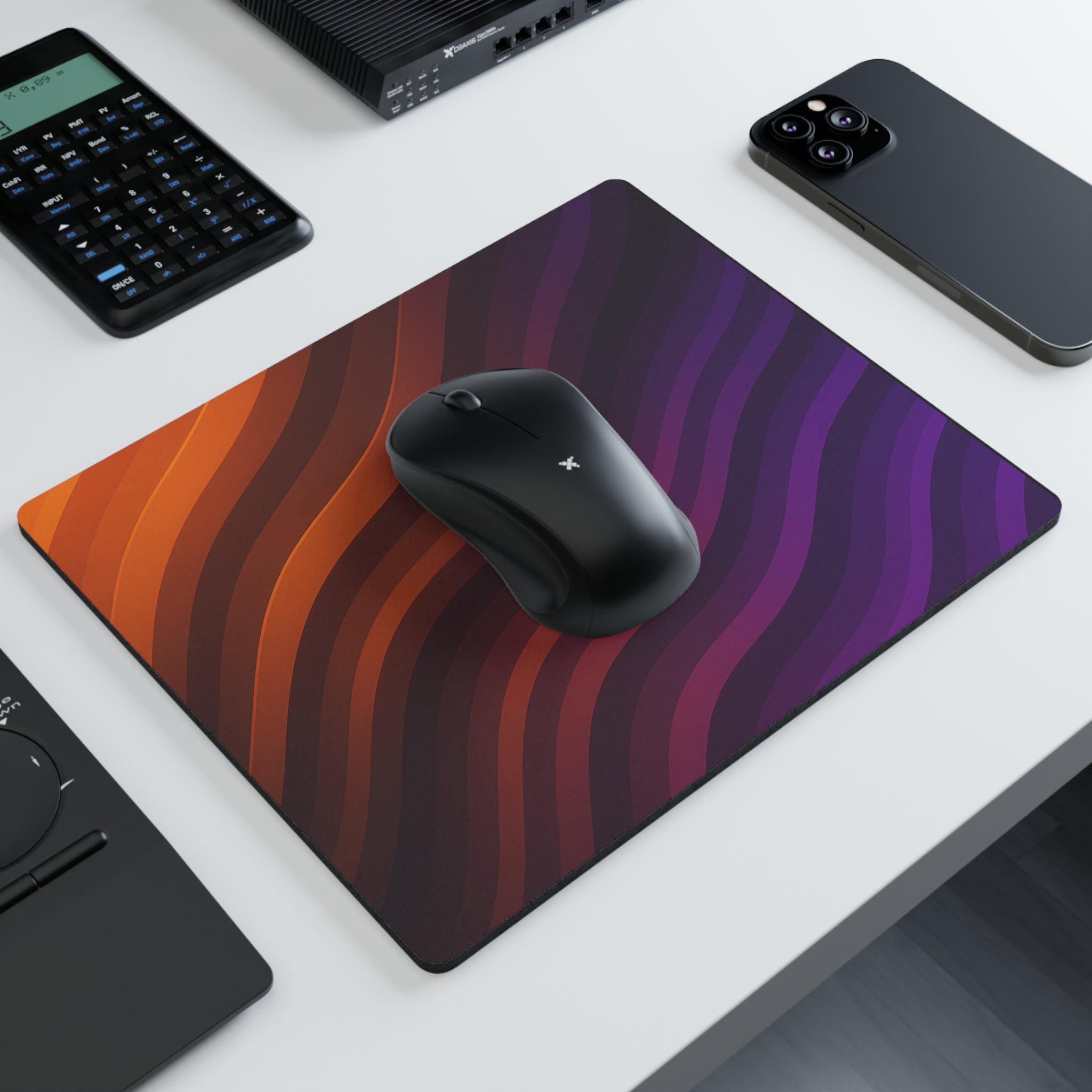 Wave Gradient Mouse Pad