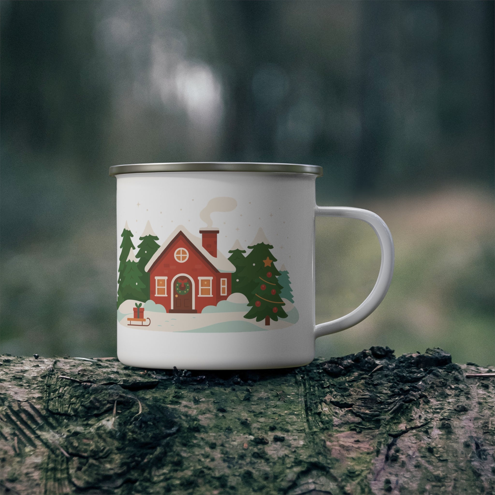 Enamel Camping Mug