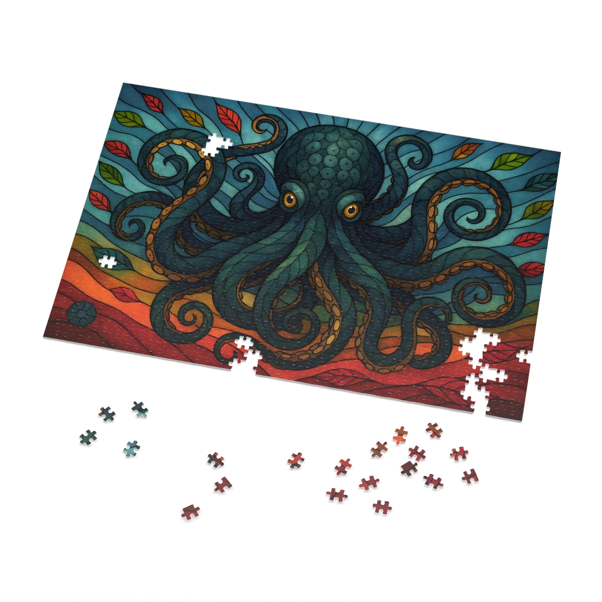 SacredGlass™ Puzzle – The Octopus