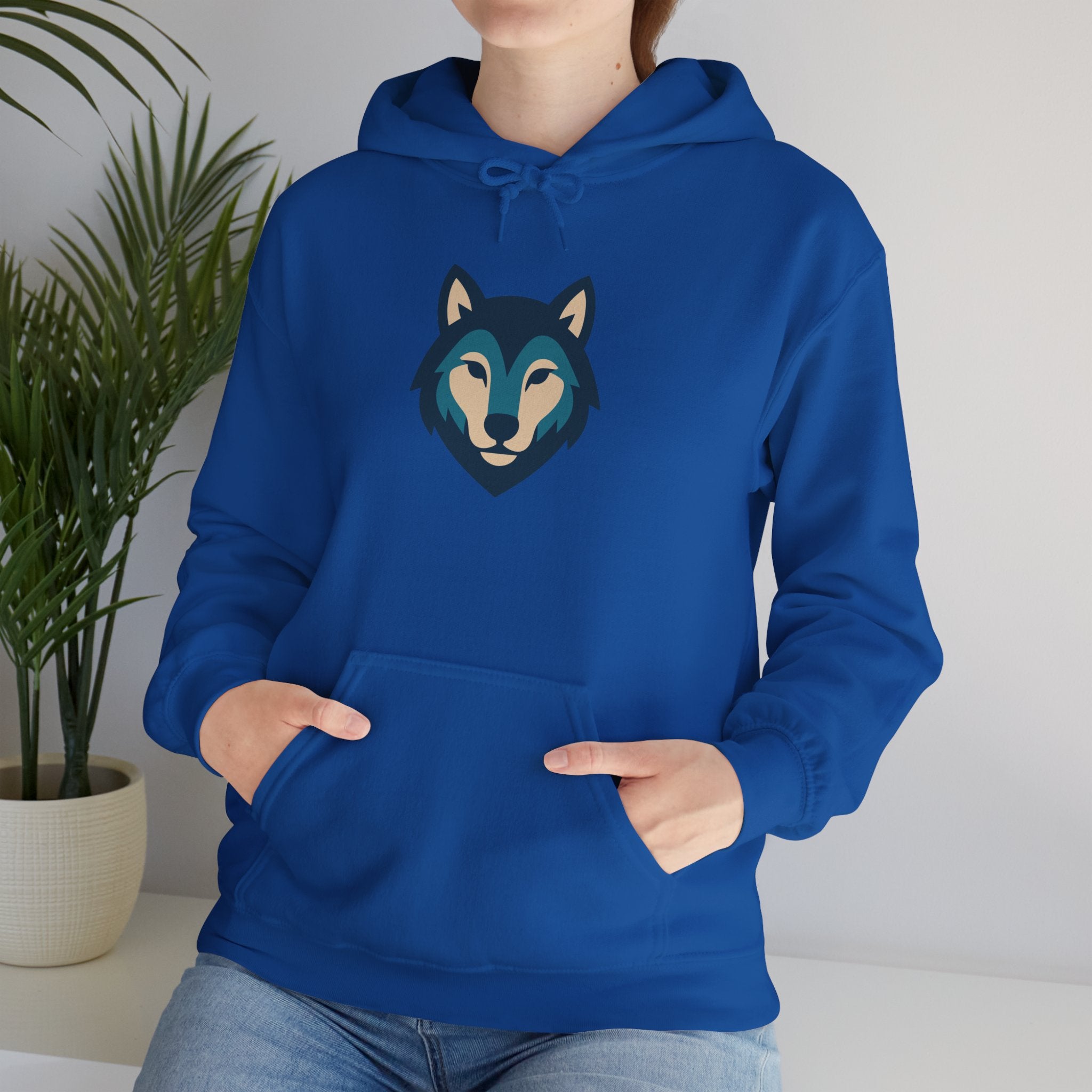 Wolf Emblem Hoodie