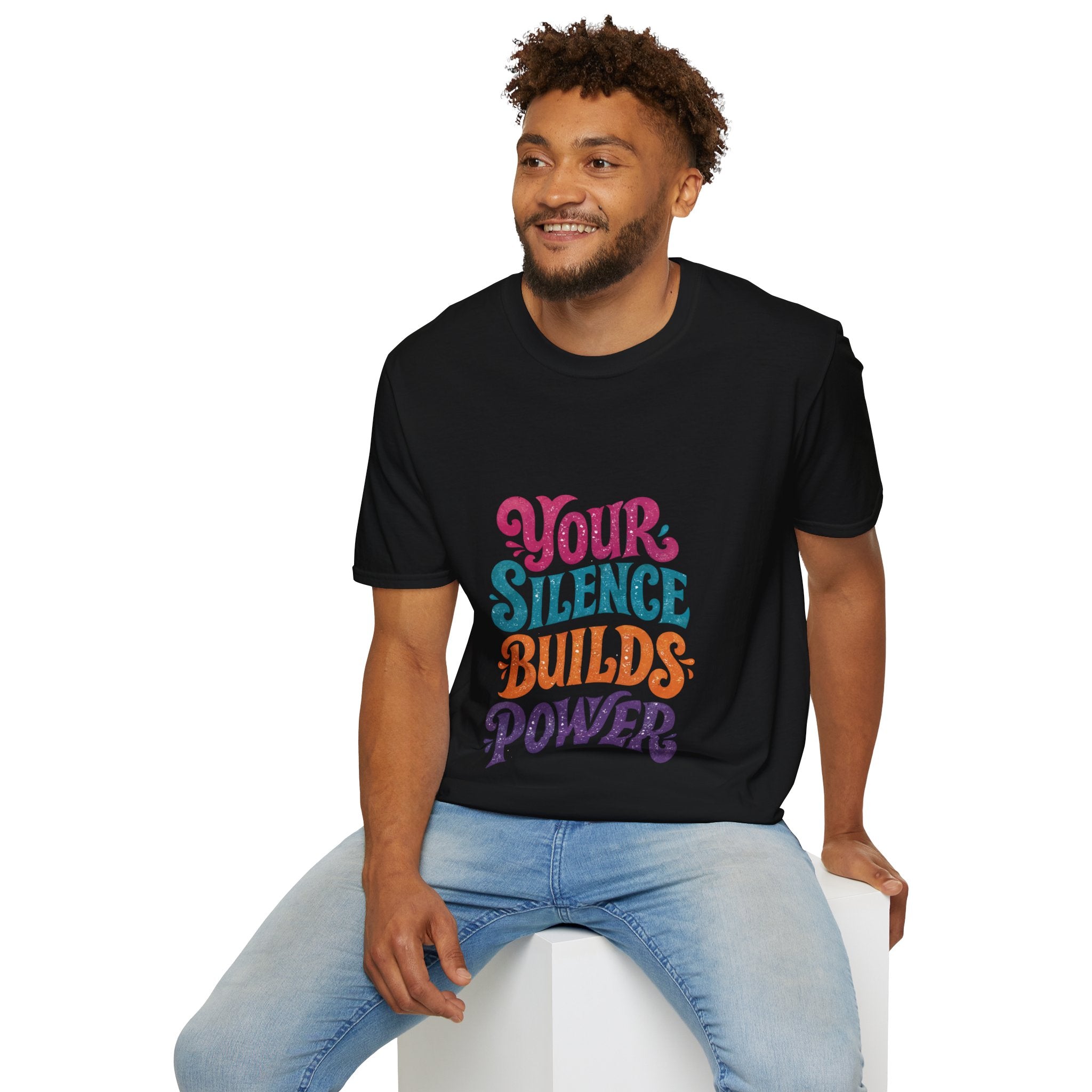 Your Silence Builds Power Graphic T-Shirt – Bold Typography Design