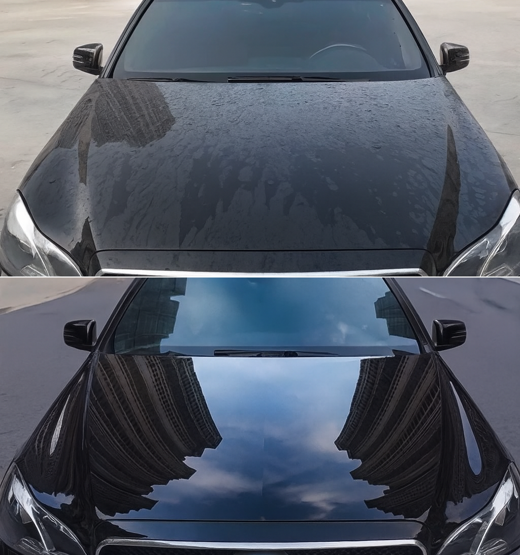 3-in-1 Ceramic Car Coating Spray – Super Hydrophobic Shine